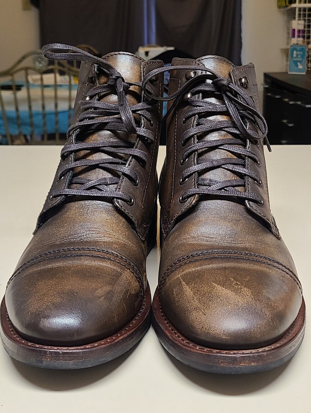 Thursday Boot Company Captain leather lace up casual boots size 11 1/2 - Picture 2 of 11